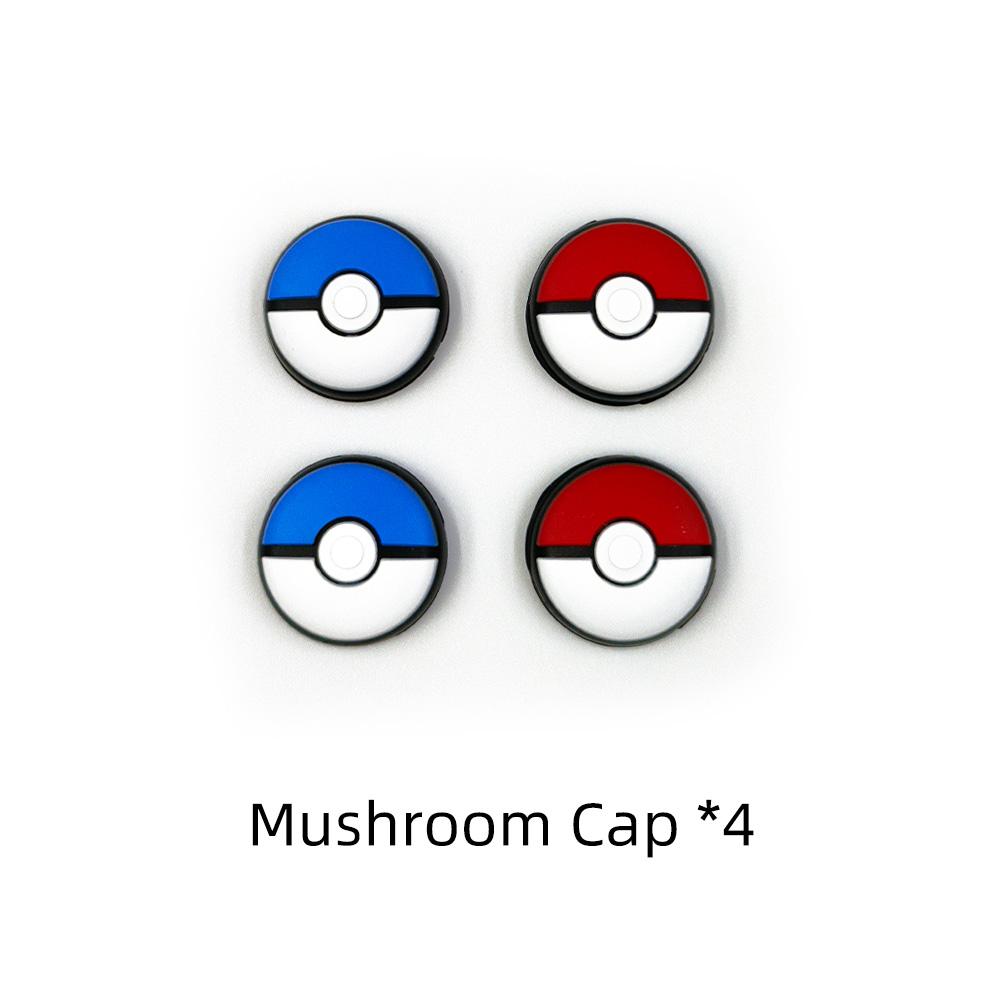 4 stk. Analog Joystick Tommelspakgrephetter For Switch 2 Joycon Hette Silikongummi Joystickhette Beskyttere For PS5 PS4 XBOX