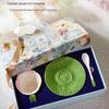 JOYYE Underglaze Ceramic Cup & Saucer Gift Set