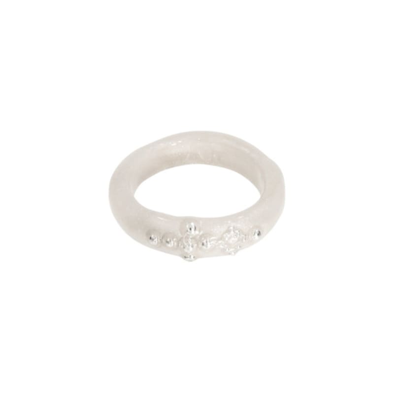nff holy dots ring-white