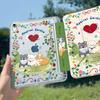 Flower Puppy Apple Tablet Protective Case iPadproair8/7/6 11th Generation 13 Inch Cute 3y Fold 25 New