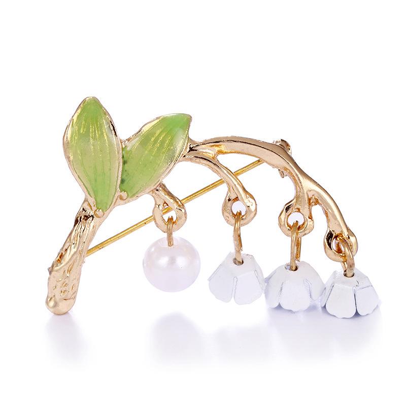 1Pc Small Fresh Plant Brooch Collar Clothing Accessories Girl Party Gift