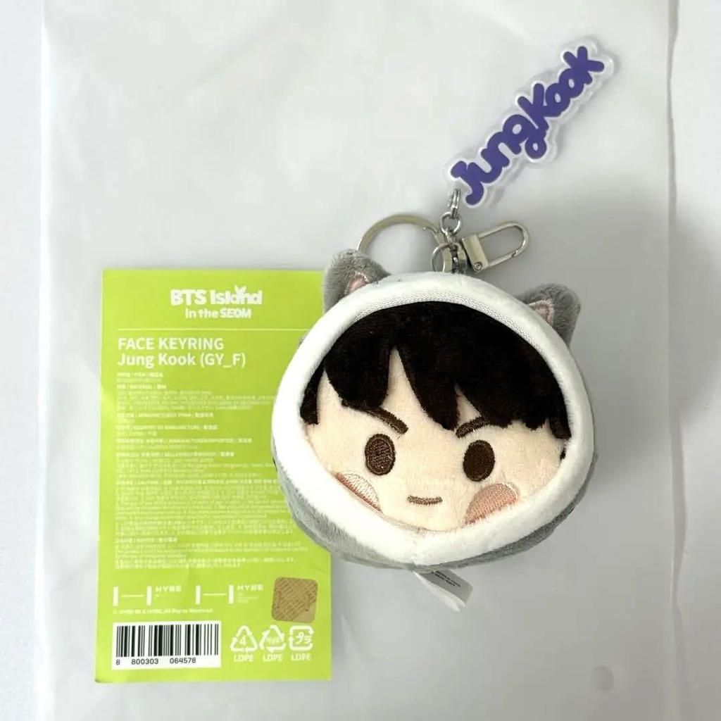 [USED] BTS FESTA 2025 In The Som Face Key Ring Jungkook