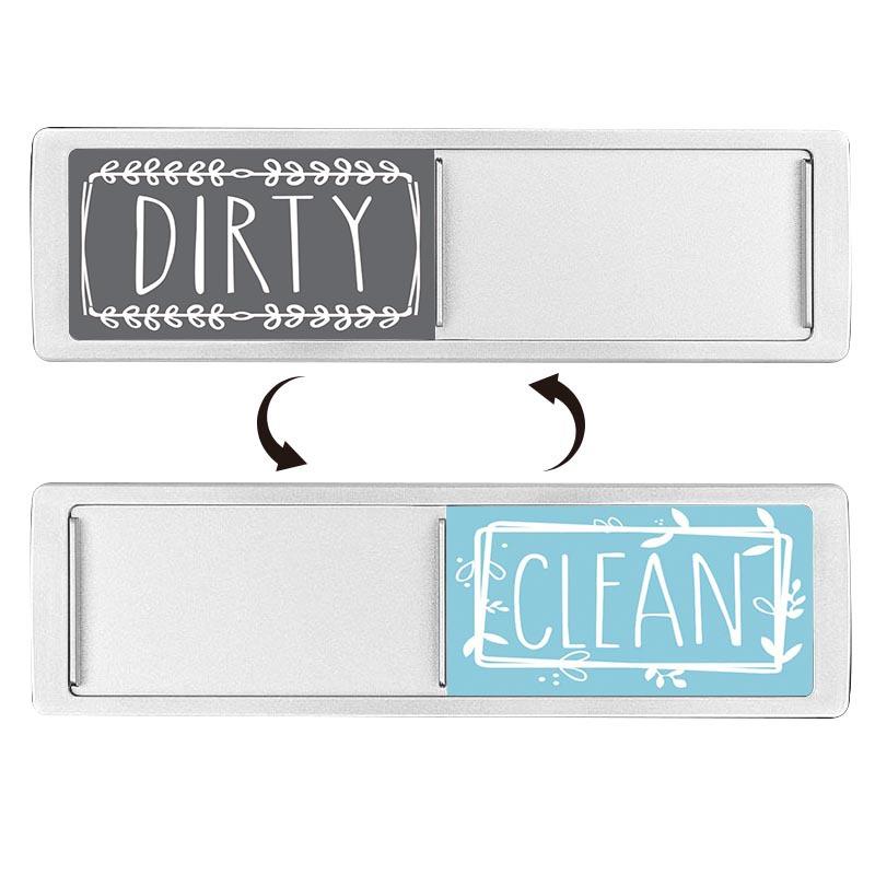 1PC Dishwasher Magnet Clean Dirty Sign Magnetic Indicator Marker for Dishwasher Refrigerator Home Kitchen Organizer