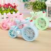 Portable Mini Mute Alarm Clock Bicycle Shape Desk Table Student Kids Gifts