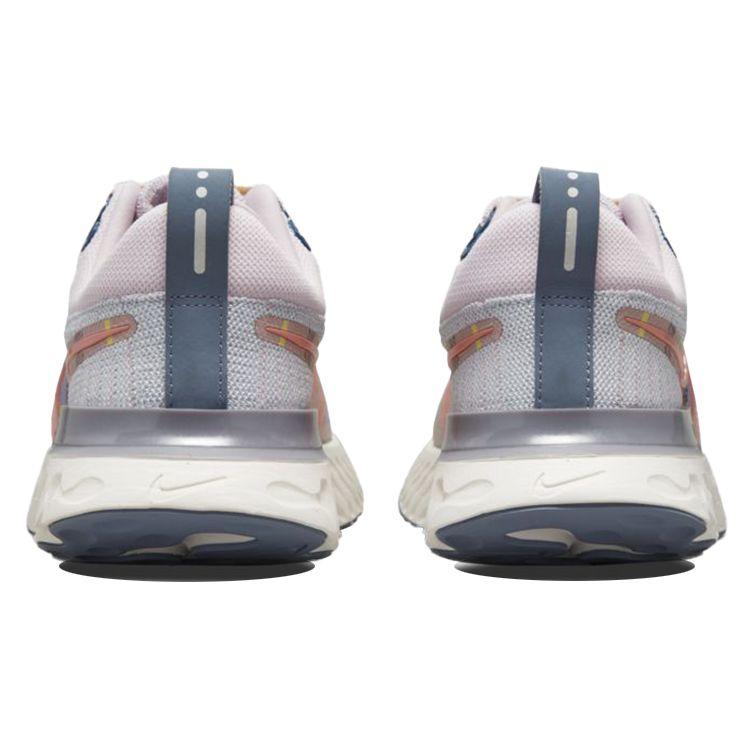 Nike  React Infinity Run Flyknit 2 Premium Pink Foam Blue Tint Women Sneakers Sail Multi-Color DH2497-600