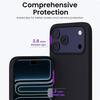 Coque Souple - BOOLING - pour iPhone 17 Pro - Protection Silicone Liquide Slim Anti-Rayures - Noir