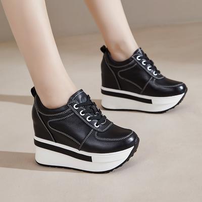 Inner Higher Thick Bottom Casual Shoes White Shoes Fashion Women's Shoes