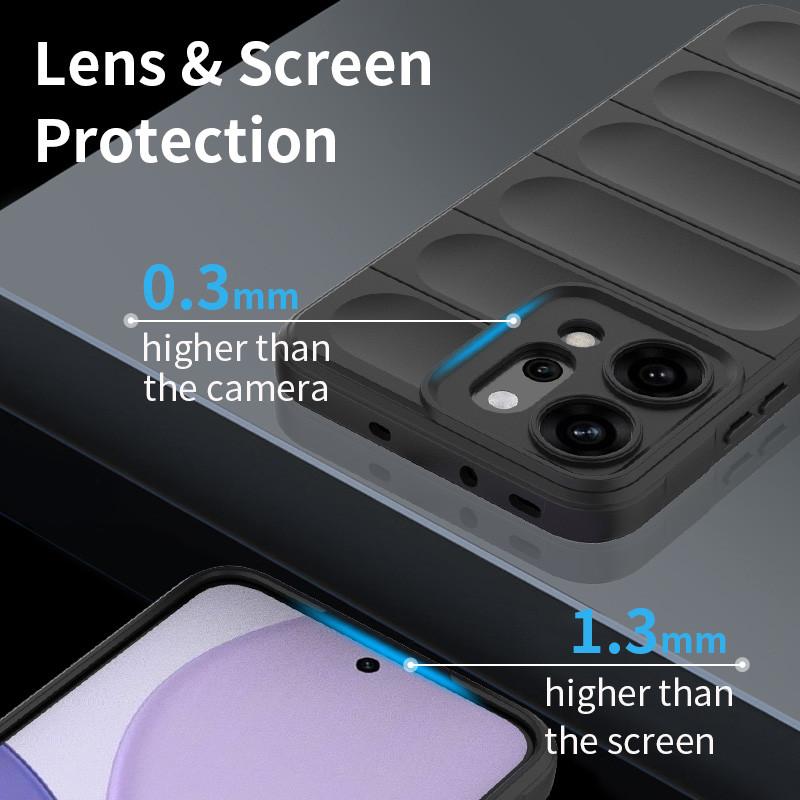 For OPPO Reno14 Pro Cover For OPPO Reno 10 11 12 13 14 Pro Case Rubber Shockproof Soft Silicone Protective Bumper For Reno14 Pro