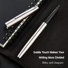 JINHAO 911 Fountain Pen Stainless Steel Classic Body Financial Tip 0.38mm Stationery Office School Writing Pens Supplies PK 9019