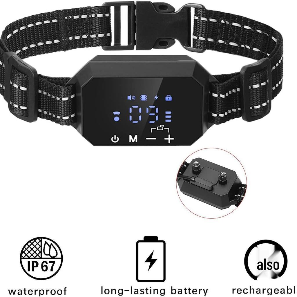 Wireless GPS Dog Training Collar: Smart Positioning & Anti-Bark Device for Outdoor Pet Training