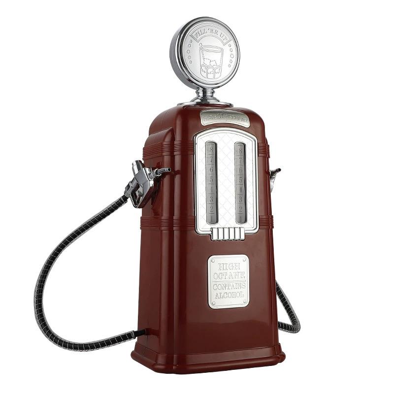 Household Retro Creative Large Capacity Impact Resistant and Pressure Resistant Plastic 2L Bar Double Gun Wine Disperser Tool