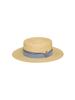 Beulaunhaes Bespoke Boater Hat - Blue