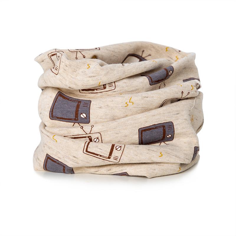 Winter Warmer Neck Scarf For Kids Boys Girls Neckerchief Autumn Cute Baby Cartoon Scarf Soft Neck Collar Children´S Scarves 0-8Y