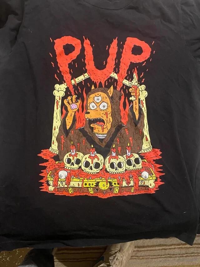 Pup The Band Cotton Black S-2345XL T-Shirt Go08 Unisex T-Shirt L
