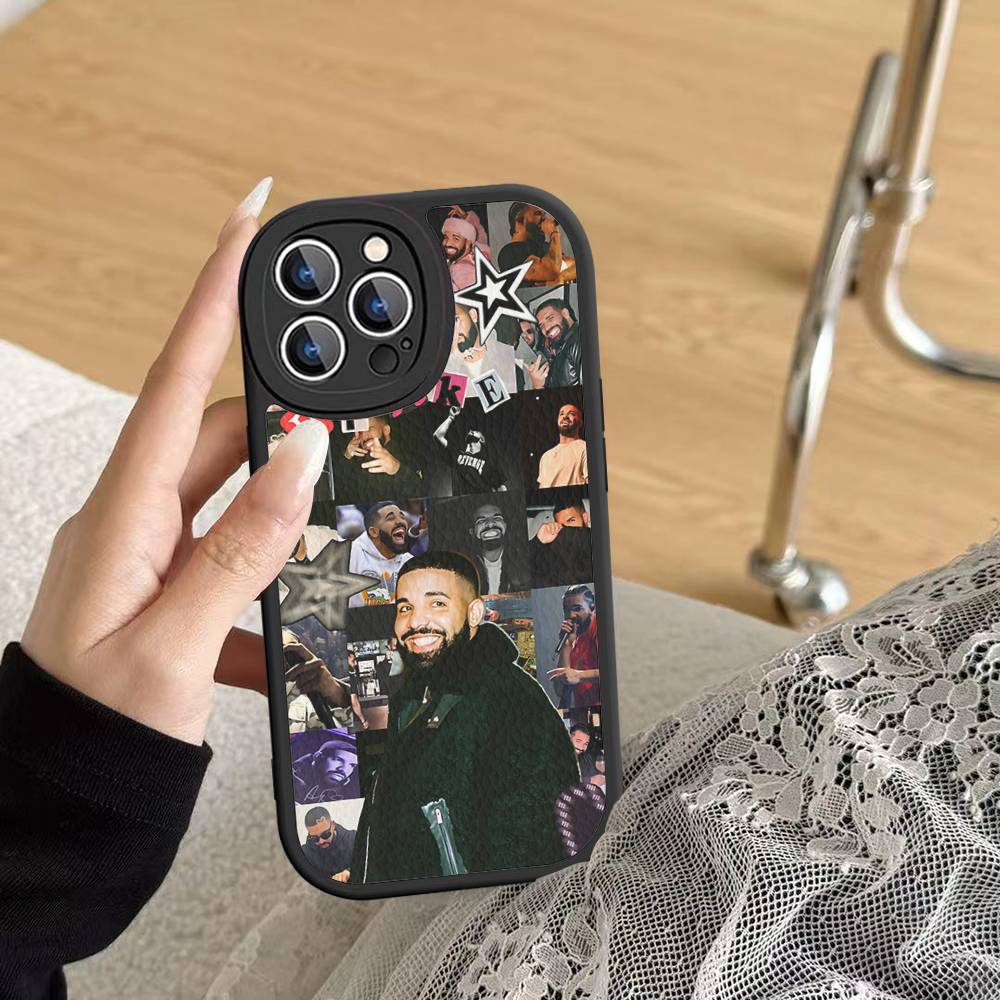 Singer Rapper D-Drake Phone Case For IPhone 16 15 14 13 12 11 Pro Max Plus 16E Soft Leather Cover