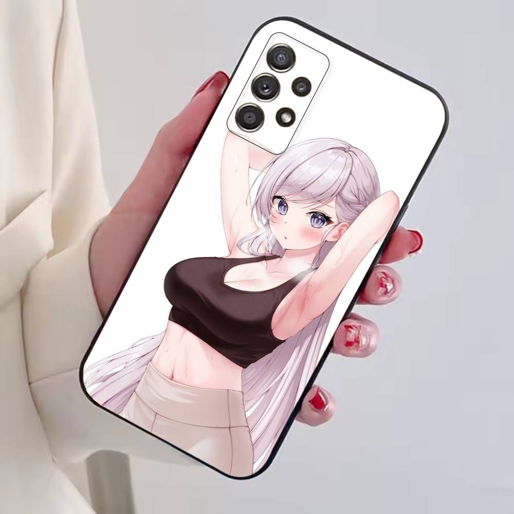 Game A-Azur Lane B-Belfast Phone Case For Samsung S25,S24,S21,S22,S23,S30,Ultra,S20,Plus,Fe,Lite,Note,10,Black Cover