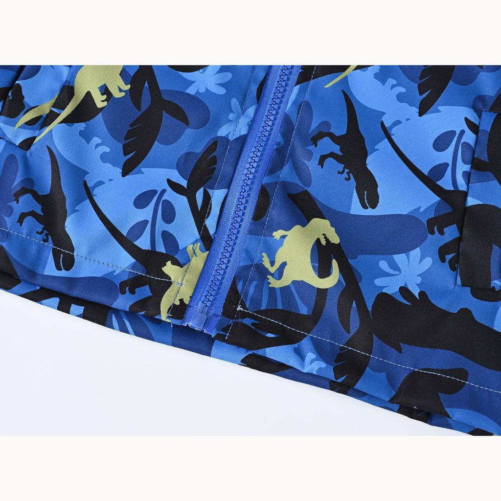 Middle and Large Children Boys and Girls Multi-color Printing Hooded Jacket Light Models of Fashion Jacket Children's Clothing