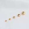 18K Gold-Filled Flying Saucer Beads: Color Retaining Spacers for DIY Bracelets and Necklaces