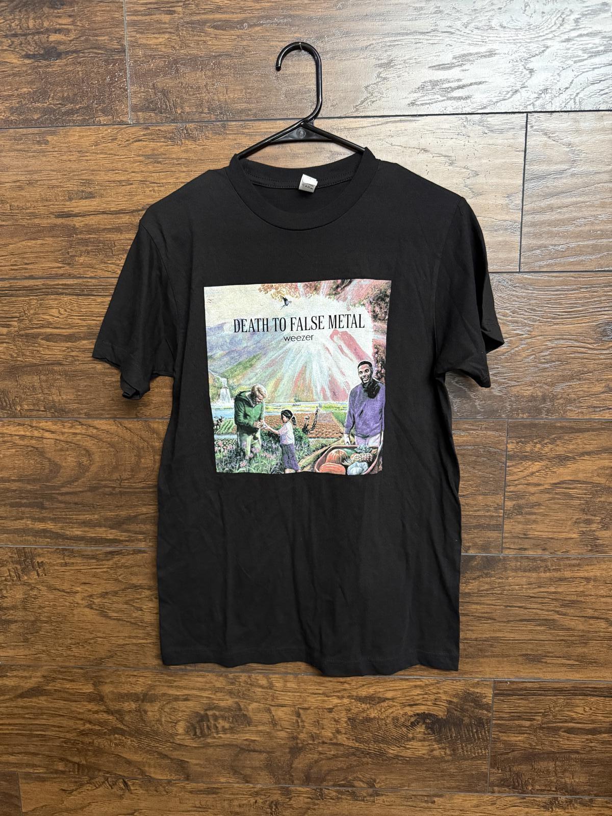 Weezer T-shirt Album Death to False Metal Promo Tee XXXXL