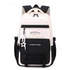 New Simple Letter Portable Travel Backpacks Large Capacity High Value Dirt-resistant Middle School Girls Schoolbag College Student Waterproof Book Bag