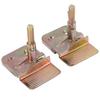 2 Pcs Set Silk Screen Printing Metal Butterfly Hinge Clamp DIY Hobby Tool