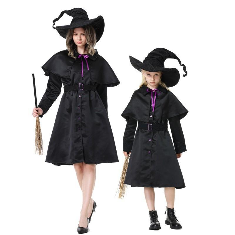 Enchanting Halloween Witch And Wizard Costume For Parties And Performances In 2023