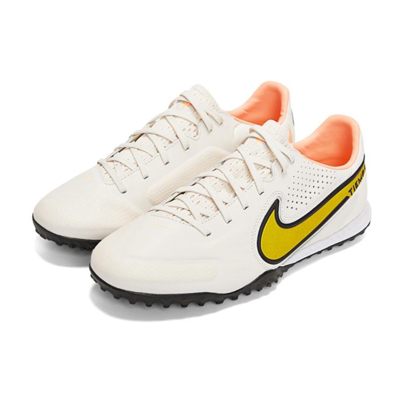 Nike React Tiempo Legend 9 Pro TF 'White Yellow' Sneakers DA1192-002