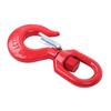 3 Ton Locking Swivel Hook 5/8" G80 Alloy Steel Lifting Hook Rigging with Latch
