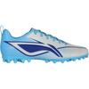 Li Ning Kids PU Fashion Sports Training Low Top Soccer Shoes Men Soccer Shoes Fluorescent-Sky-Blue YSFV012-5