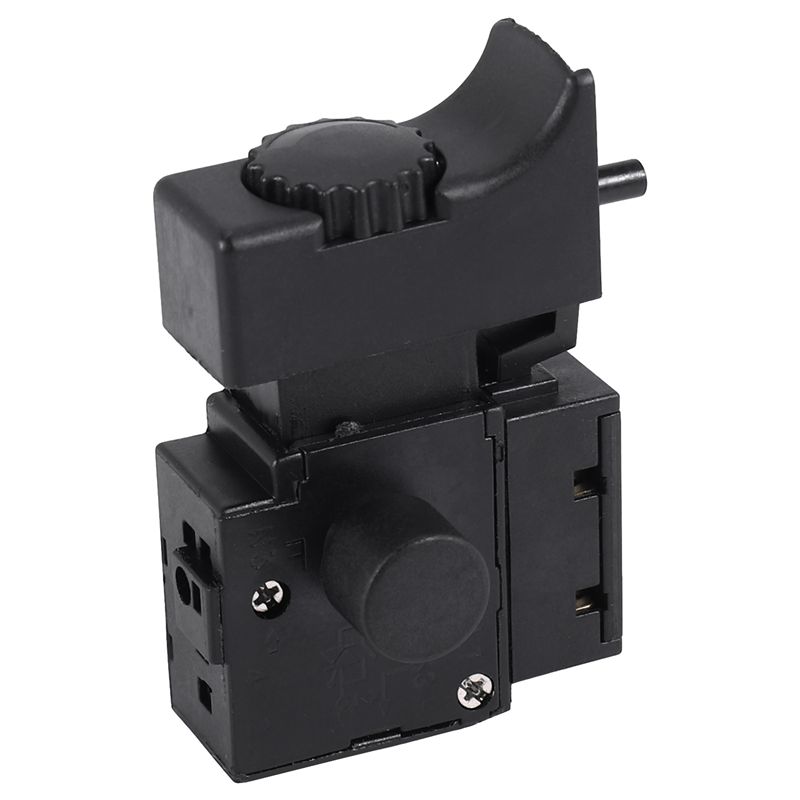 AEE4-1PCS FA2-6/1BEK 250V 6A 5E4 Lock On Power Tool Electric Drill Trigger Switch Electric Tool Fittings Switch