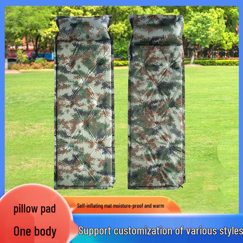Self-Inflating Camping Sleeping Pad with Pillow