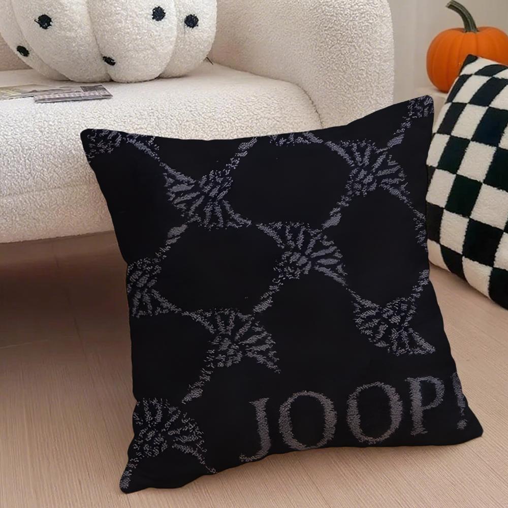 JJOOP Ljus Lyx Mode Soffkuddeöverdrag Kuddfodral Dold Knapp Hållbar Polyester Stolskudde