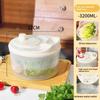 Multifunction Manual Salad Spinner Dryer Vegetable Fruit Food Dehydrator Quick Drying Kitchen Household Vegetable Dehydrator