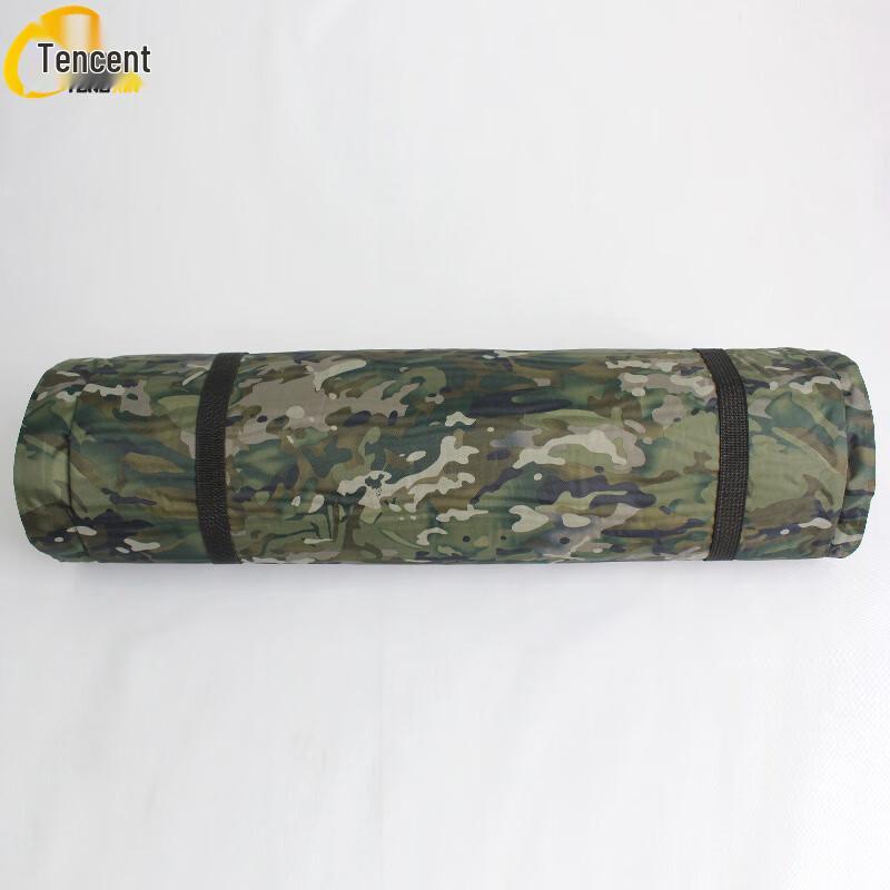Tengxin 2cm Thick Camouflage Self-Inflating Camping Mat with Pillow