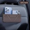 Modern Design Convenient Car Storage Pouches Solution Adhesive Net Bag for Phones Miscellaneous Items and Everyday Items