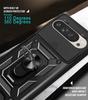 For Google Pixel 9 Pro 5G Case Armor Magnetic Holder Ring Bracket Shockproof Phone Case For Pixel 9 Pro XL 8A Lens Protect Cover