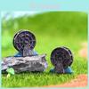 Adorable Resin Miniature Watermill For Nostalgic Diy Terrarium And Succulent Crafts