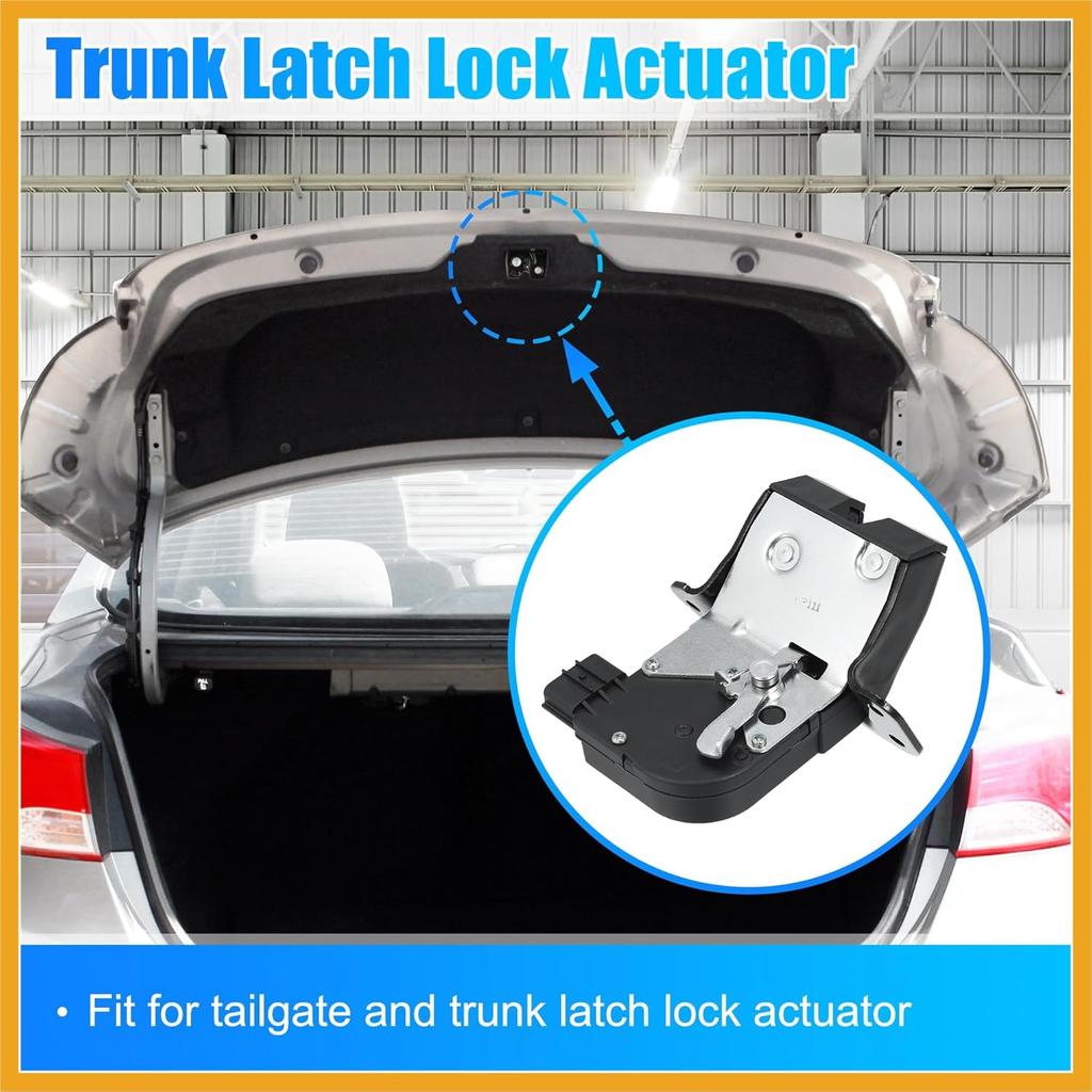 Kofferraumklappenschloss-Aktuator 81230-2V000 für Hyundai Veloster 2012-2017 1.6L V4 Motor Heckklappe Türverriegelung Aktuator Motor Heckklappe Kofferraumdeckel