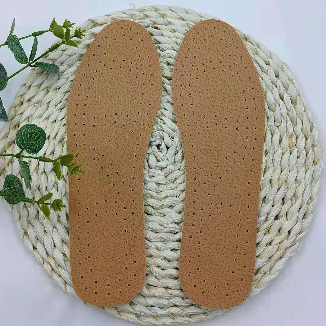 

Кожаные стельки для спортивной обуви, устойчивые к запаху, дышащие, впитывающие пот Size 38