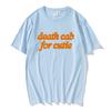I Built You A Tower Album T-shirt Band Death Cab for Cutie Print Tshirts O-neck Summer Unisex Streetwear Graphic Tops