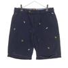 Calções com Padrão Marítimo w30 Azul-Marinho Masculino Usado