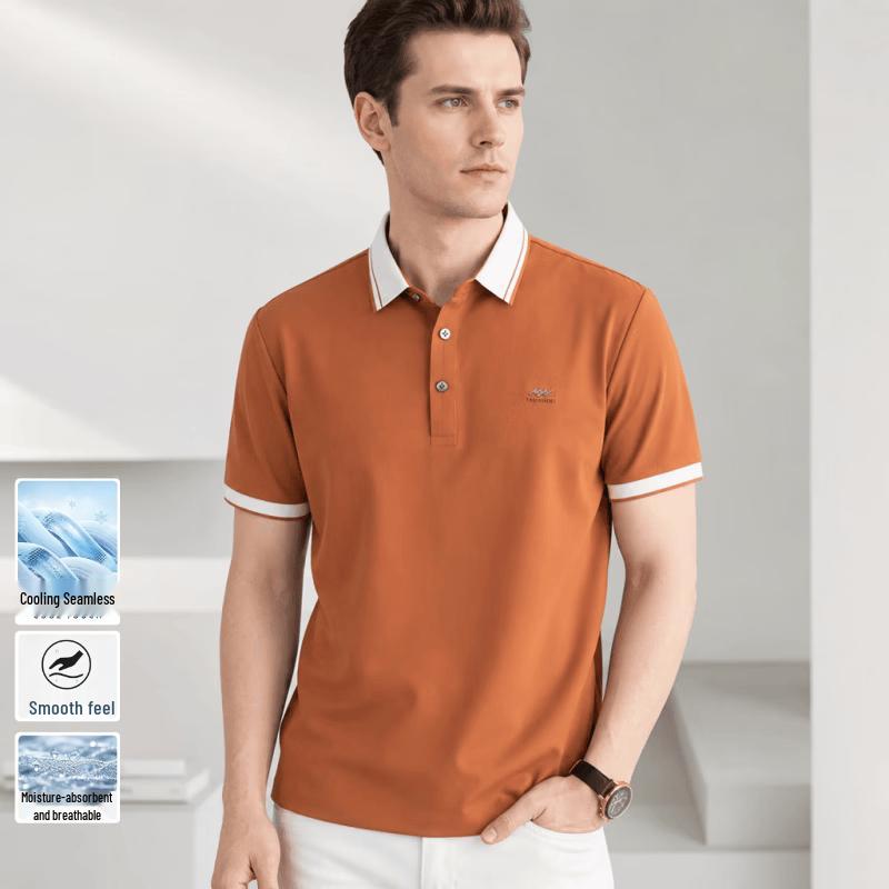 VEE KELLEN Men's Premium Lightweight Summer Polo Shirt