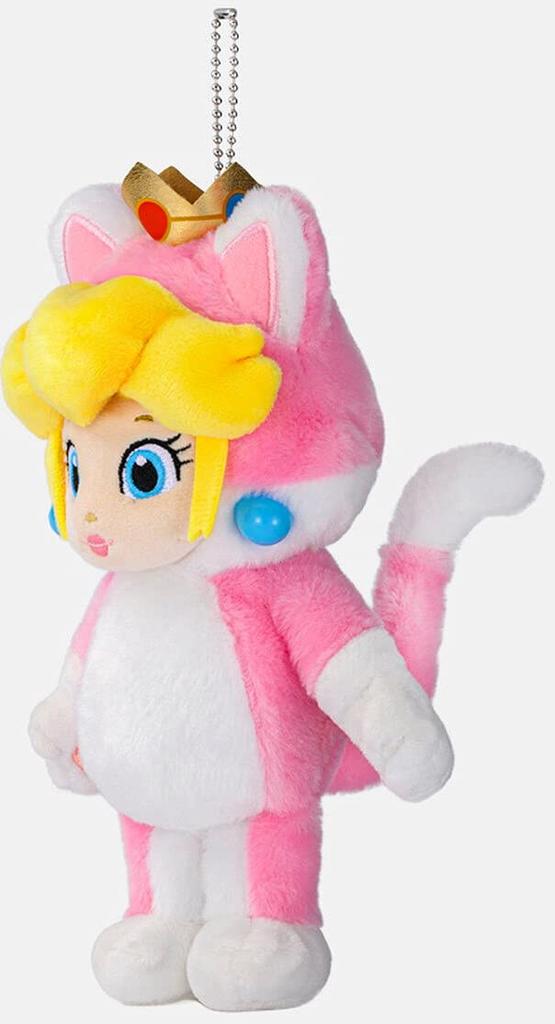 Super Mario Mascot Ball Chain Plush Cat Peach Nintendo Tokyo Exclusive
