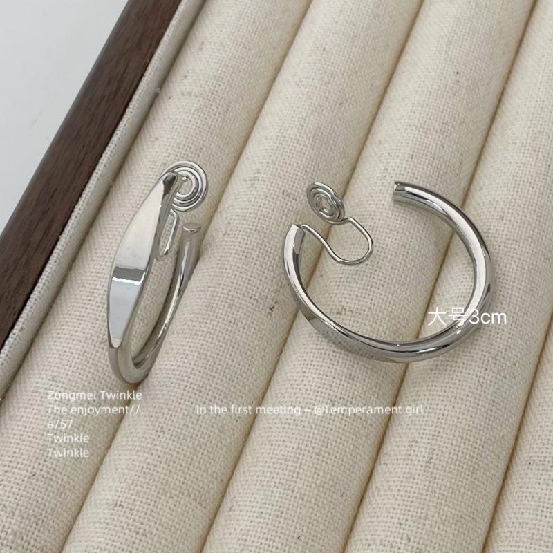 925 Sterling Silver Gold Matte Circle Hoop Earrings for Women - Minimalist Round Metal Design
