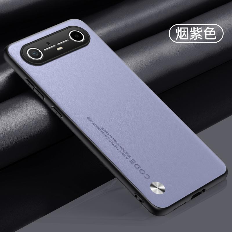 

Шкіряний чохол для Tecno Spark Slim 4G Чохол для Tecno Pova Slim 5G Кришка Модна текстура волокна ПУ-шкіра Захисна задня кришка Tecno Spark Slim 4G світло-фіолетового кольору