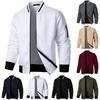 Men'S Zipper Sweatshirt Long Sleeved Fashionable Casual Zipper Sweater