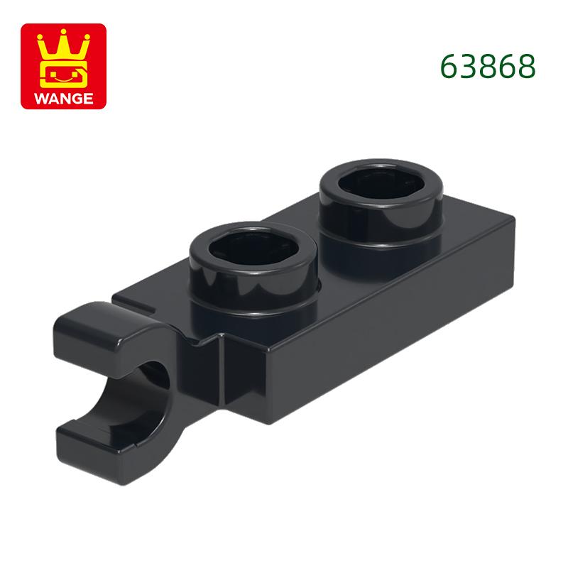 Non-Toxic 253Pcs/Lot 63868 Plate Special 1X2 With Handles Thin Block Moc Color Accessories Compatible With Brick Diy Children'S Toy