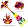 Kite Dragon Fly Multicolor Easy To Fly Laser Engraving Pterosaurs Kite for Kids