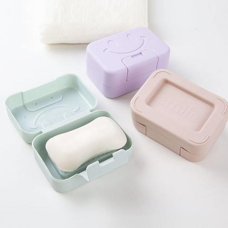 

Non-stick angle-adjustable soap dish
