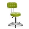 Hairdressing Rotating Salon Stool - Large Barber & Beauty Chair with Rollers